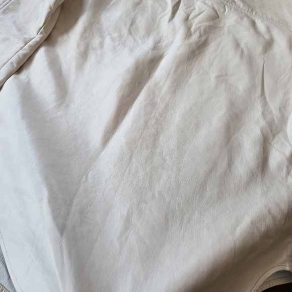 Wilfred The Ganna Shirt Jacket Size Small Cream Aritzia - Picture 10 of 10